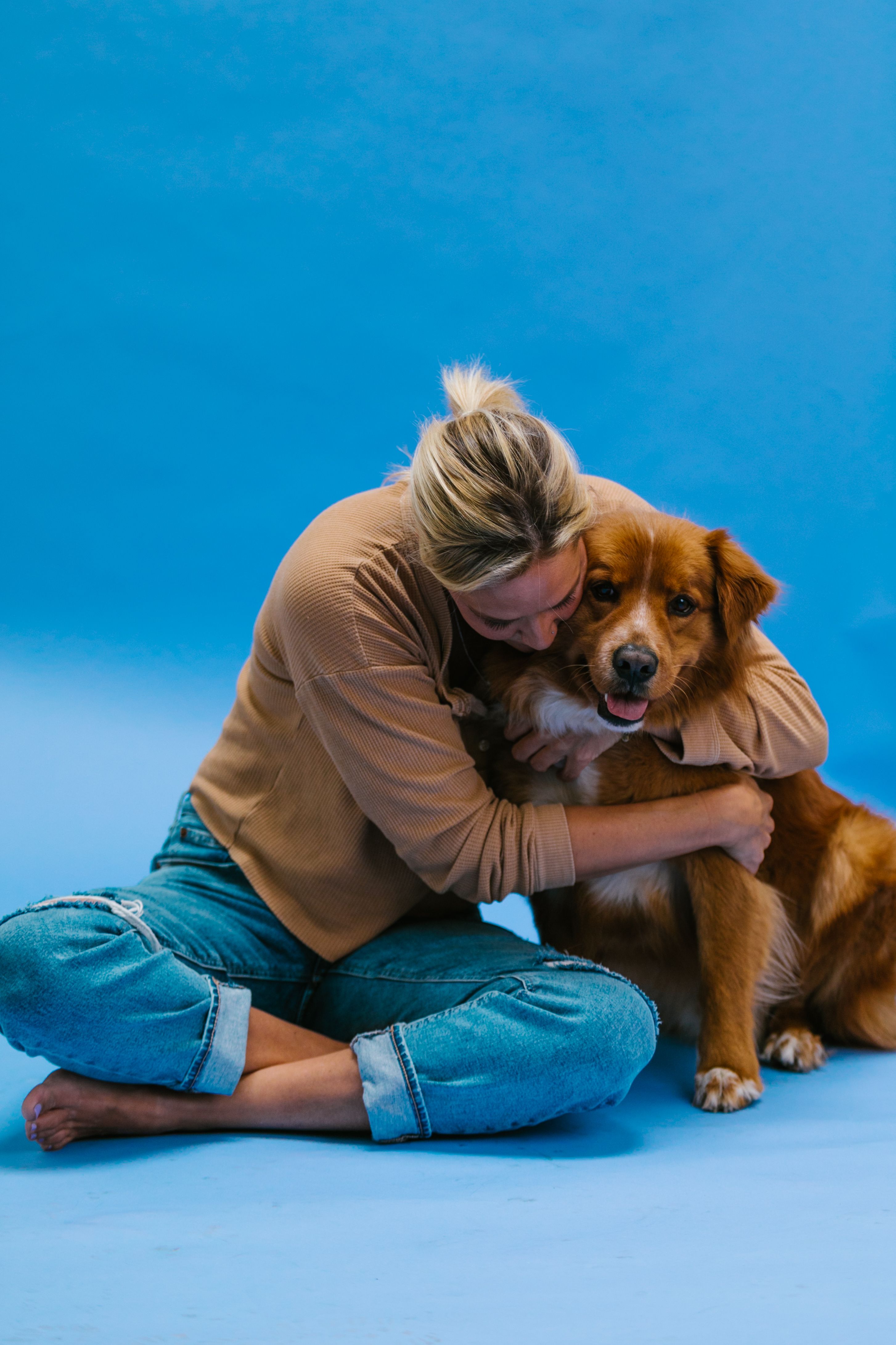 Comfort with emotional support dog