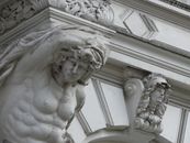 White Concrete Statue of a Man