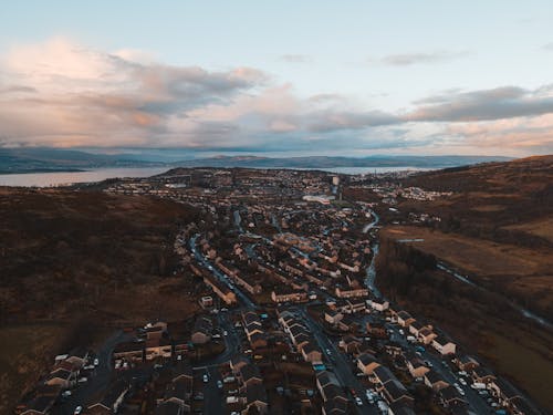 Fotobanka s bezplatnými fotkami na tému architektúra, domy, letecké snímkovanie