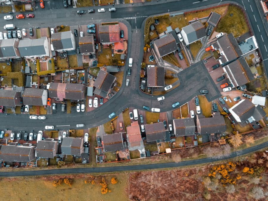 Top-down aerial map view — Ollie Craig on Pexels