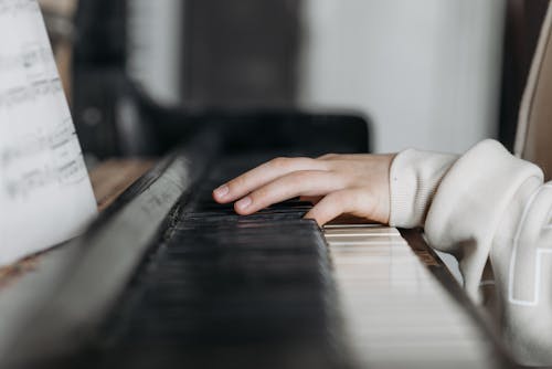 Fingers on Piano Keys