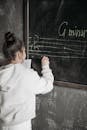 Free stock photo of chalk, chalkboard, child