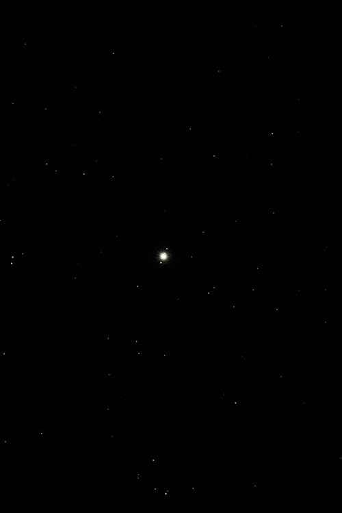 คลังภาพถ่ายฟรี ของ กลางคืน, จันทรา, ดวงดาว
