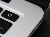 Gray and Black Laptop Computer