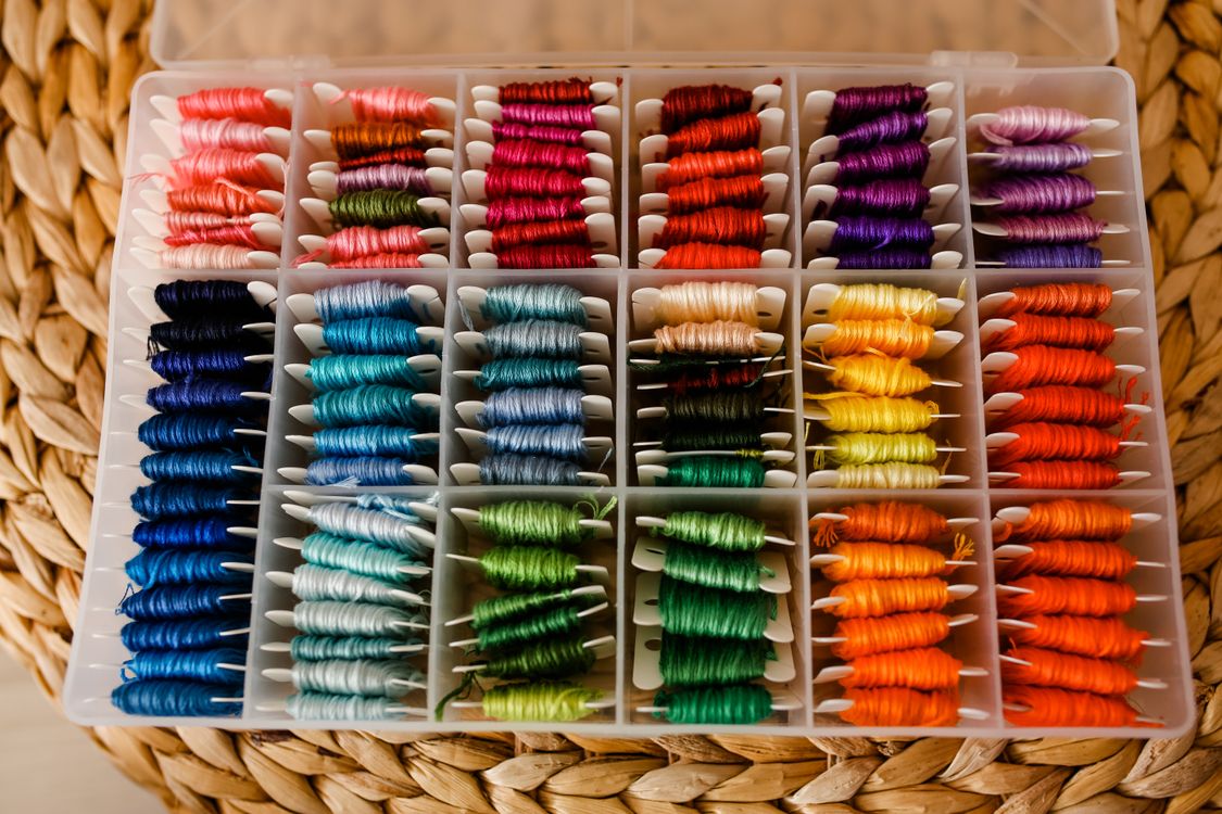 Close-up of Colorful Threads · Free Stock Photo