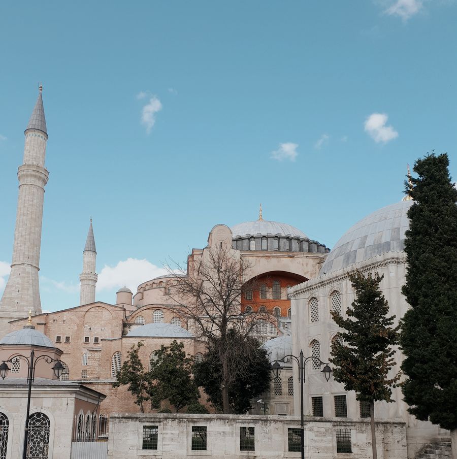 Historic buildings in Istanbul