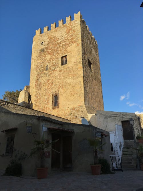 Immagine gratuita di castello, luce del sole, sicilia