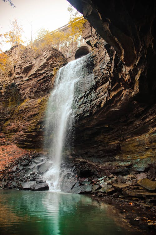 Бесплатное стоковое фото с водопад, природа