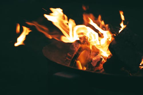 Free Closed Up Photo of Flames Stock Photo