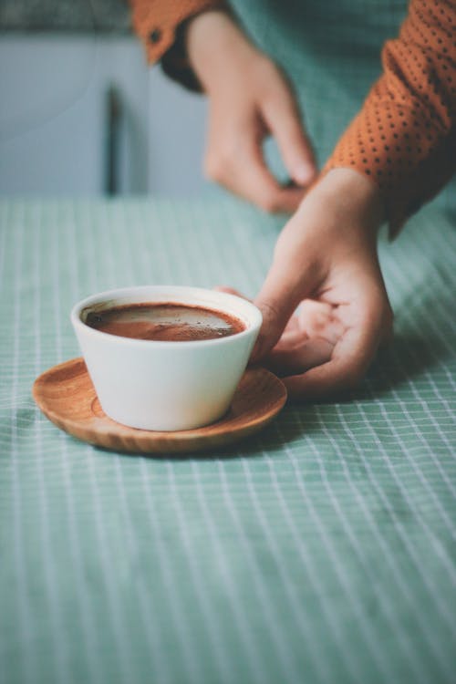 Free A Cup of Hot Chocolate Stock Photo