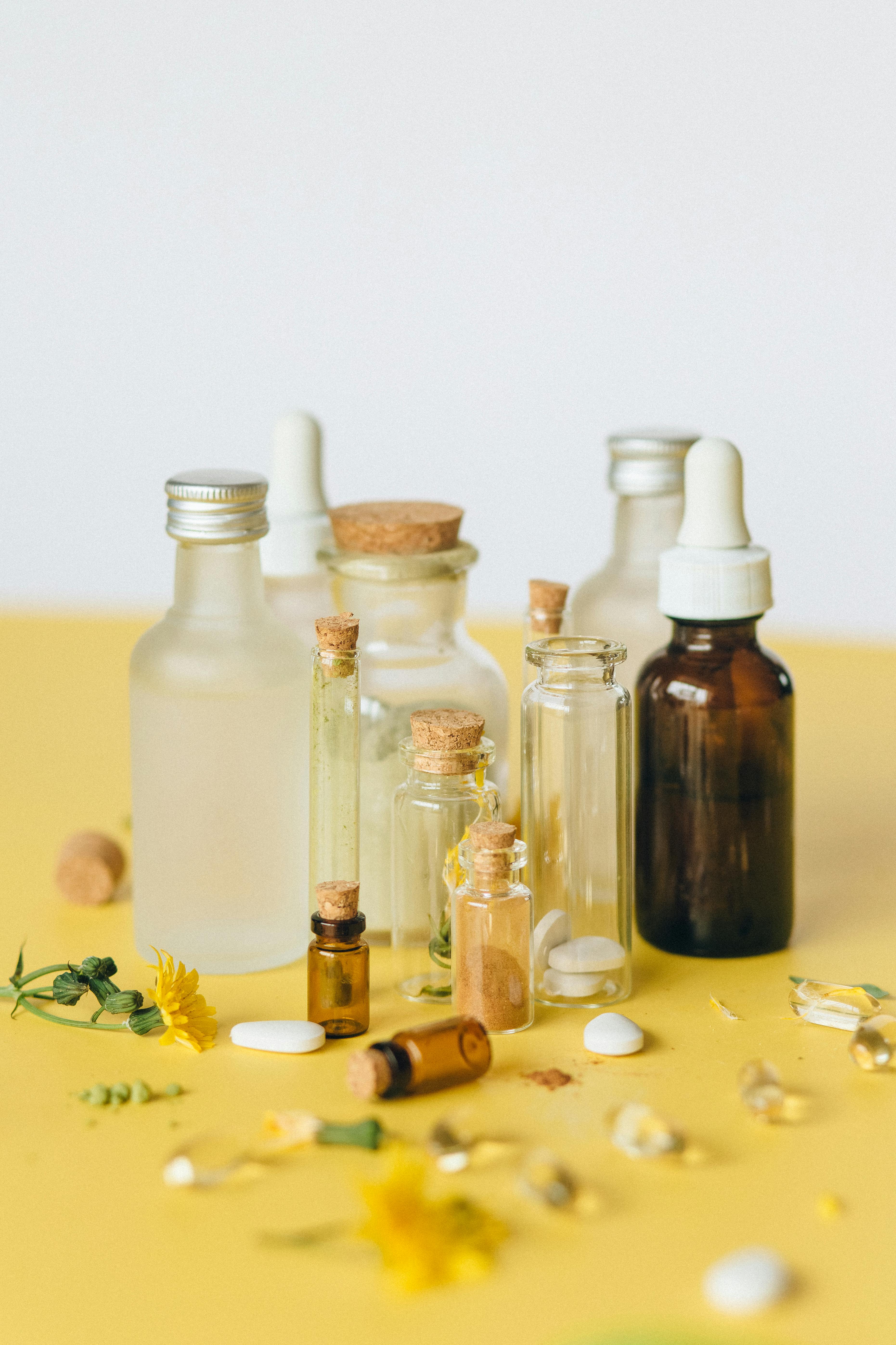 bottles used for medicines