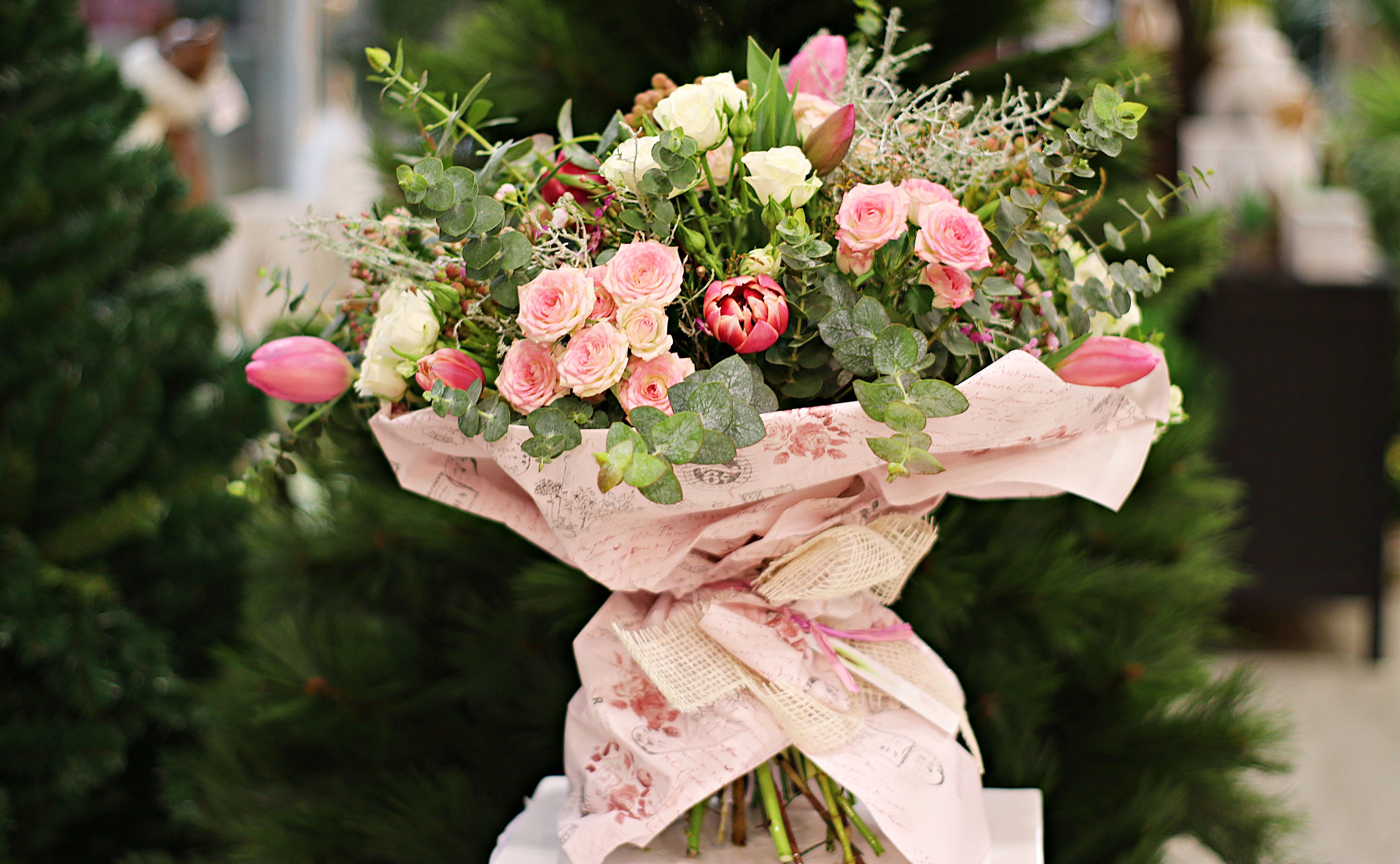 Pink Flower Bouquet