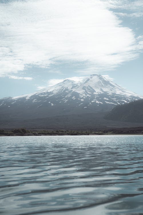 Lake and Snowcapped Mountain