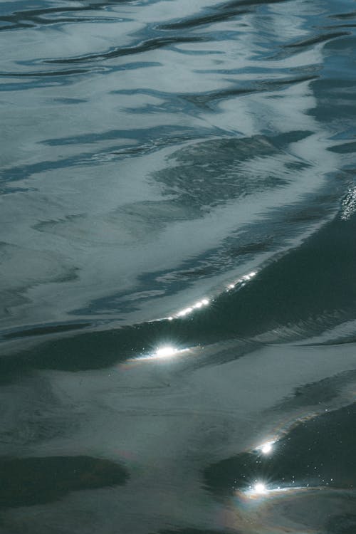 The Reflection of the Sun from the Water Surface