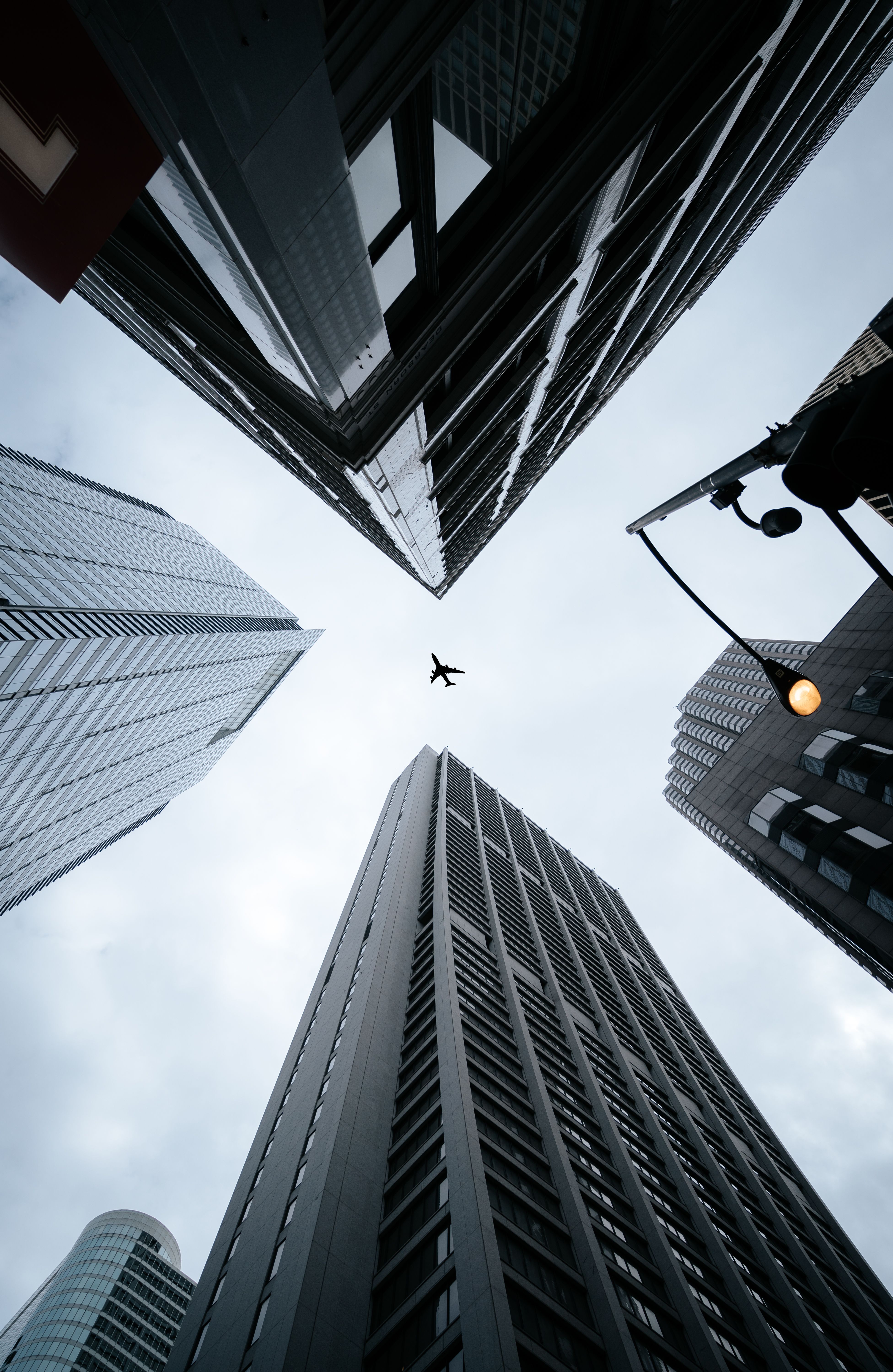 High Rise Building at Night · Free Stock Photo