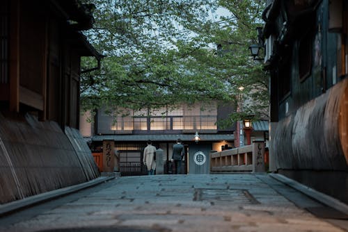 京都, 人, 低角度拍攝 的 免費圖庫相片