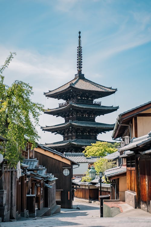 Ilmainen kuvapankkikuva tunnisteilla aasialainen arkkitehtuuri, japani, Kioto Kuvapankkikuva