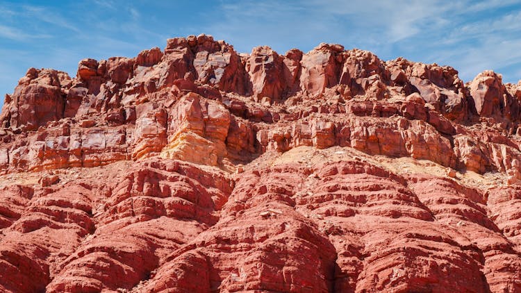 Scenic View Of Canyons