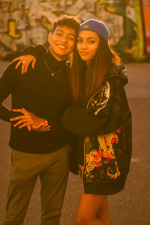 Photograph of Siblings Posing Together