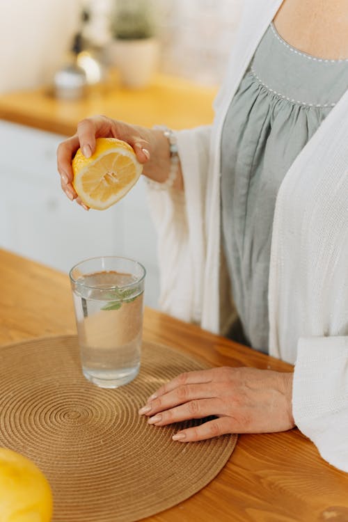 Baking soda and lemon juice
