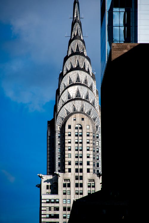 Photos gratuites de chrysler building, états-unis, extérieur de bâtiment