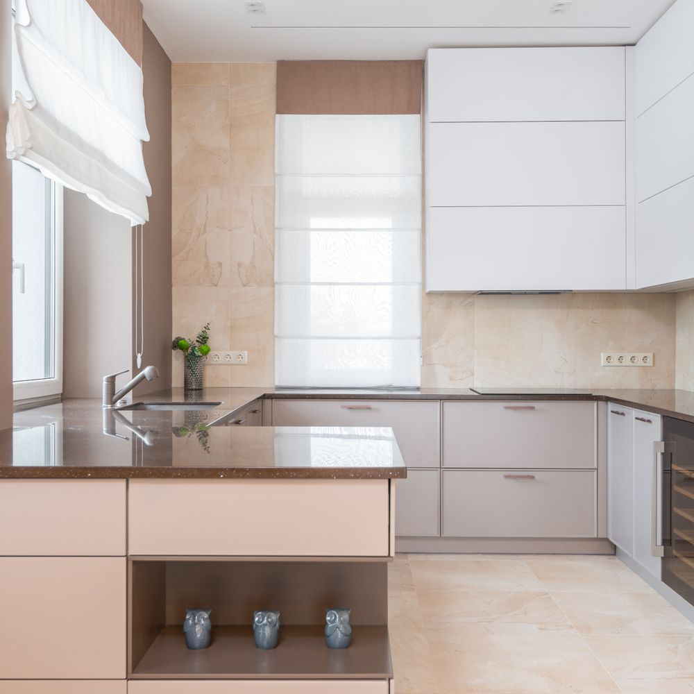 Kitchen Spraying in Brent Cross — quality trade paint going on in two coats