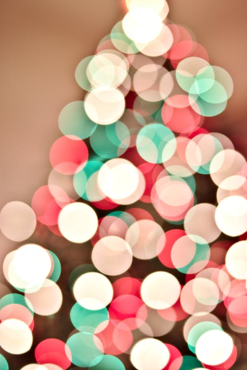 Free stock photo of blurry, christmas, christmas eve