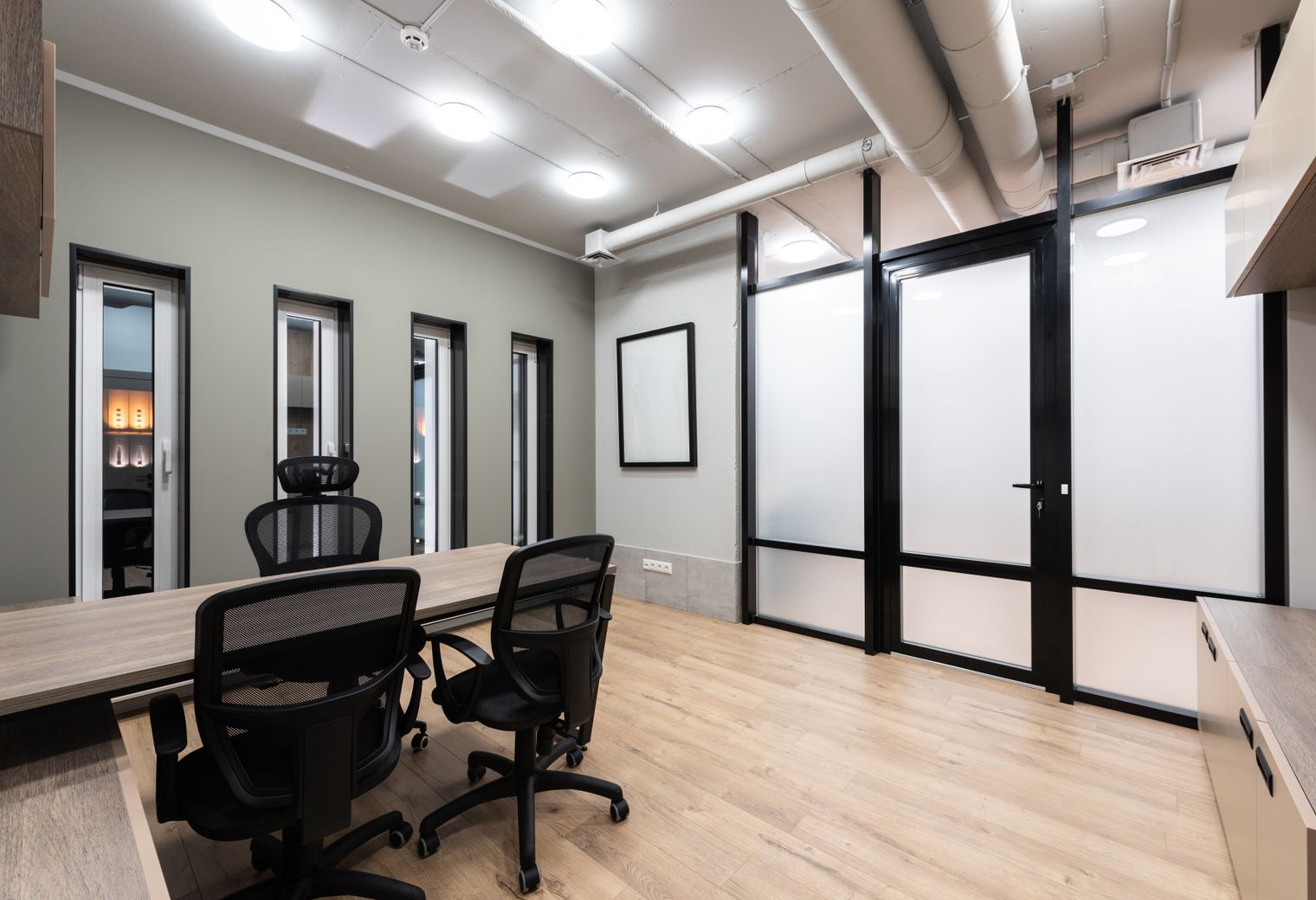 Ferryside — office relocation team moving desks and equipment