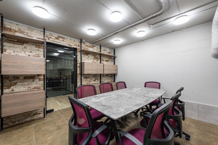 Interior Of Conference Hall In Workplace