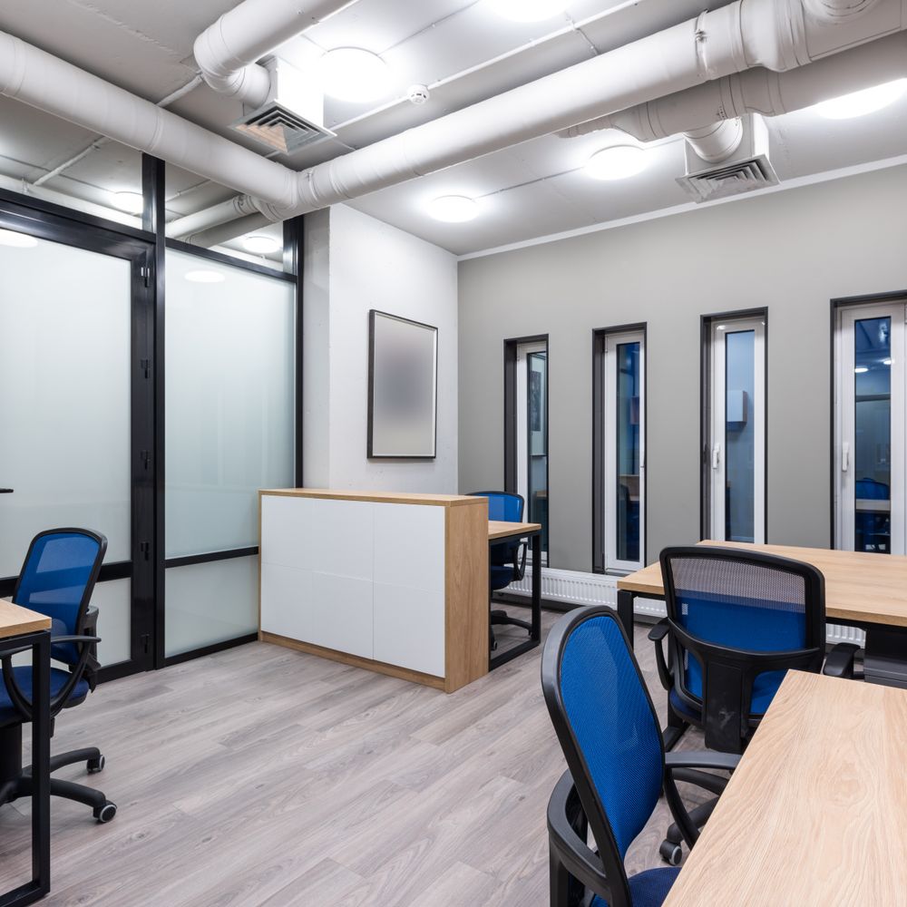 Frieth — office relocation team moving desks and equipment