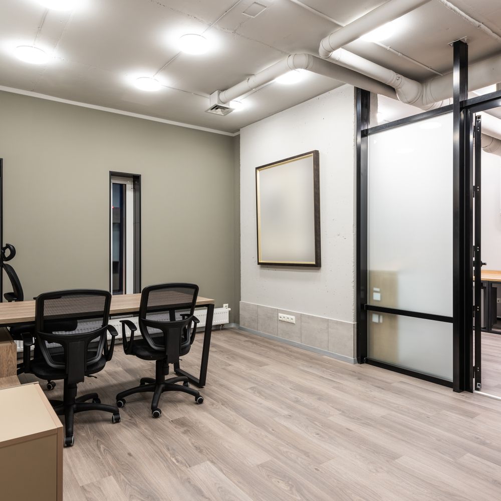 Middleton — office relocation team moving desks and equipment