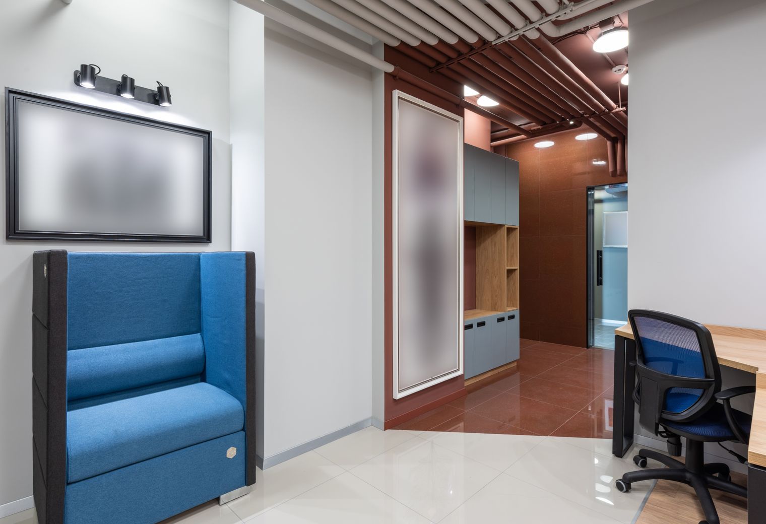 Welling — office relocation team moving desks and equipment
