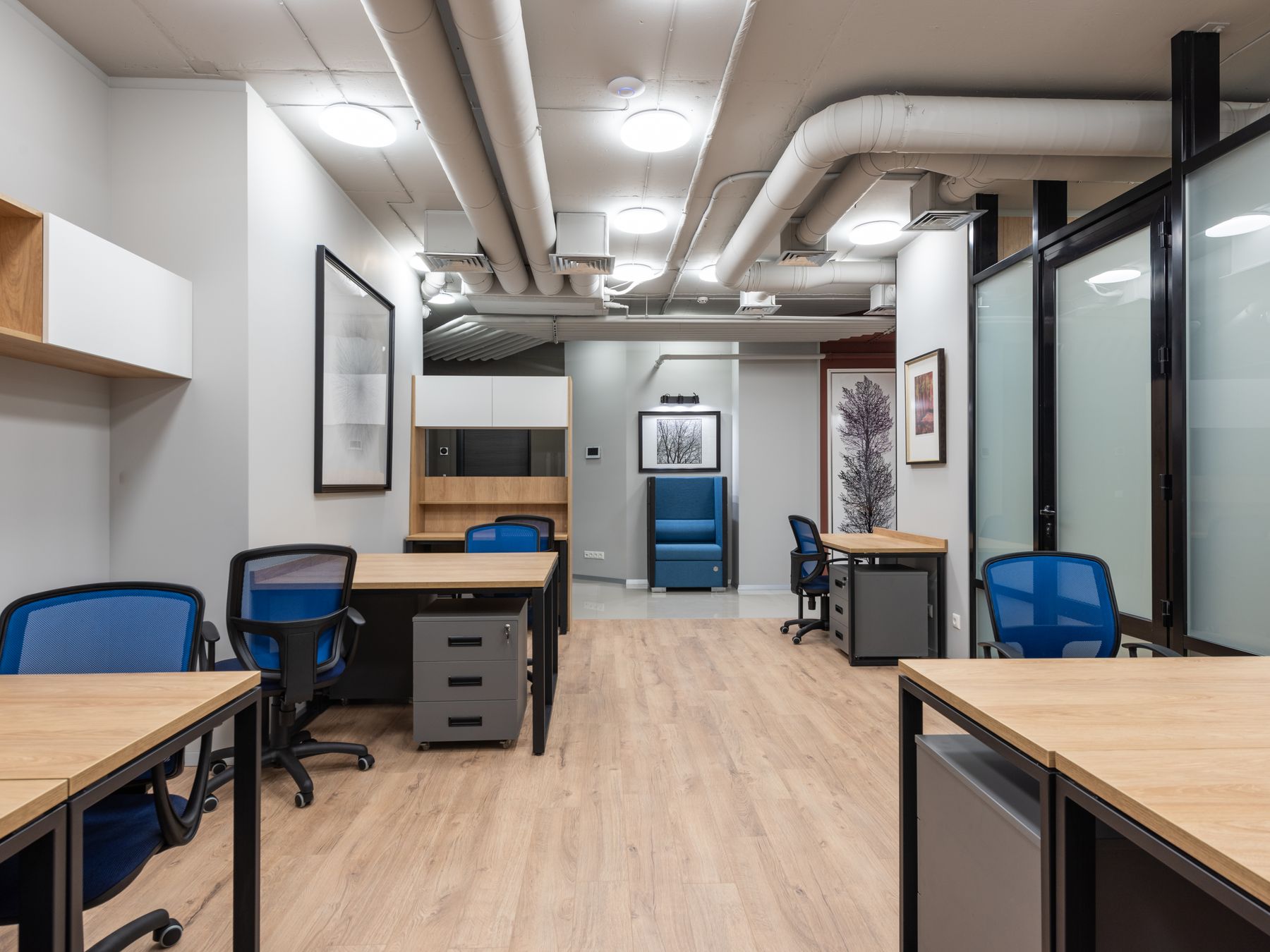 Coundon — office relocation team moving desks and equipment
