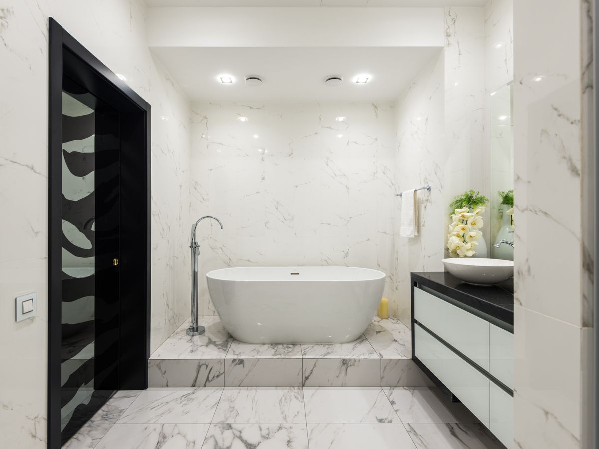 Contemporary bathroom style Riverside County
