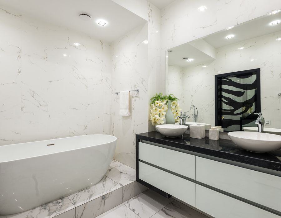 Shower-to-tub conversion La Quinta
