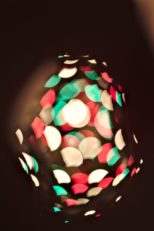 Free stock photo of blurred, blurry, christmas art