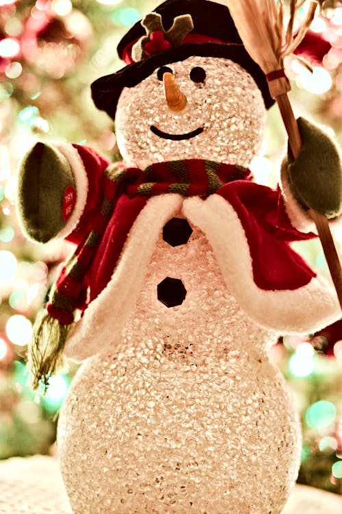 Free Snowman Figurine Stock Photo