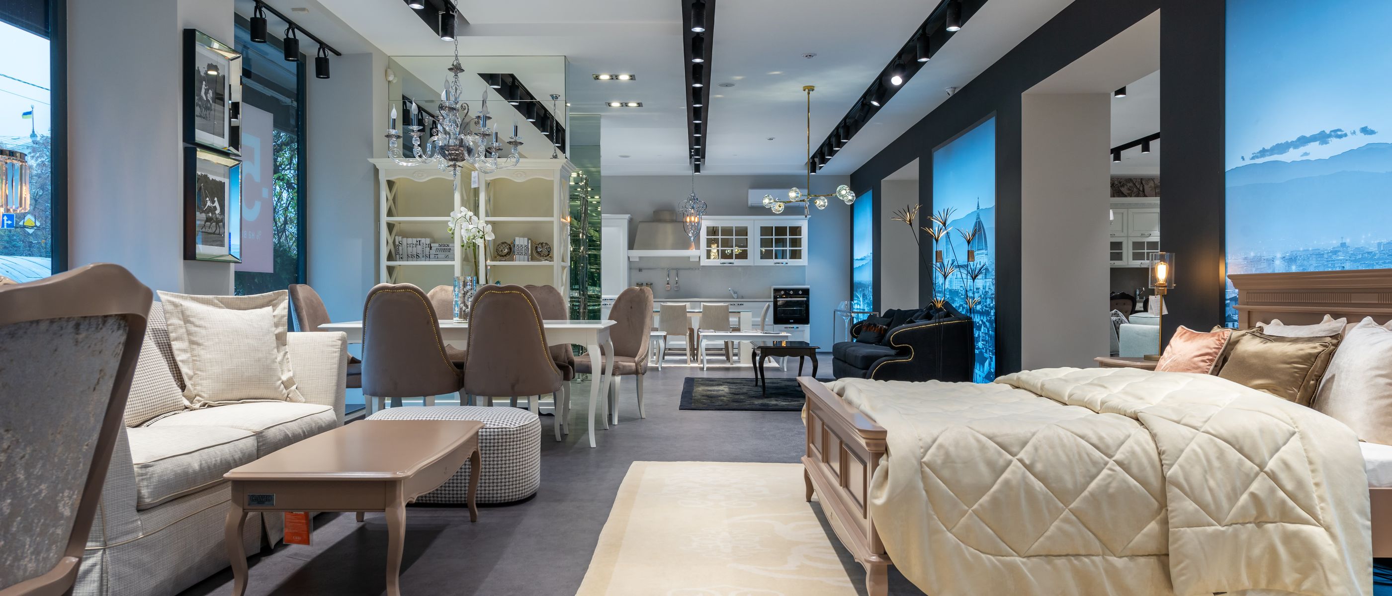 Commercial Decorating in Grove Park — surfaces prepped and cut in by hand