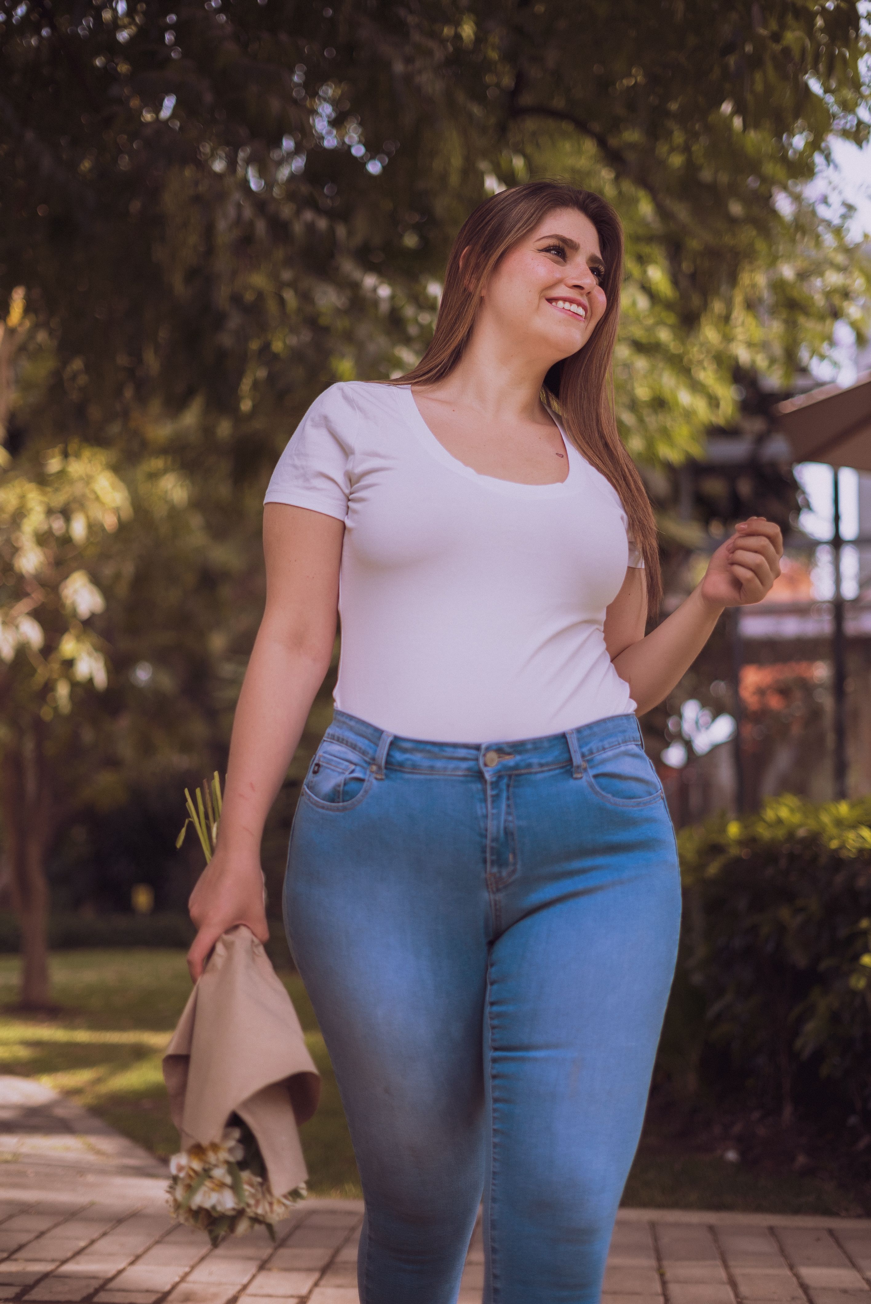 Calça Jeans Reta