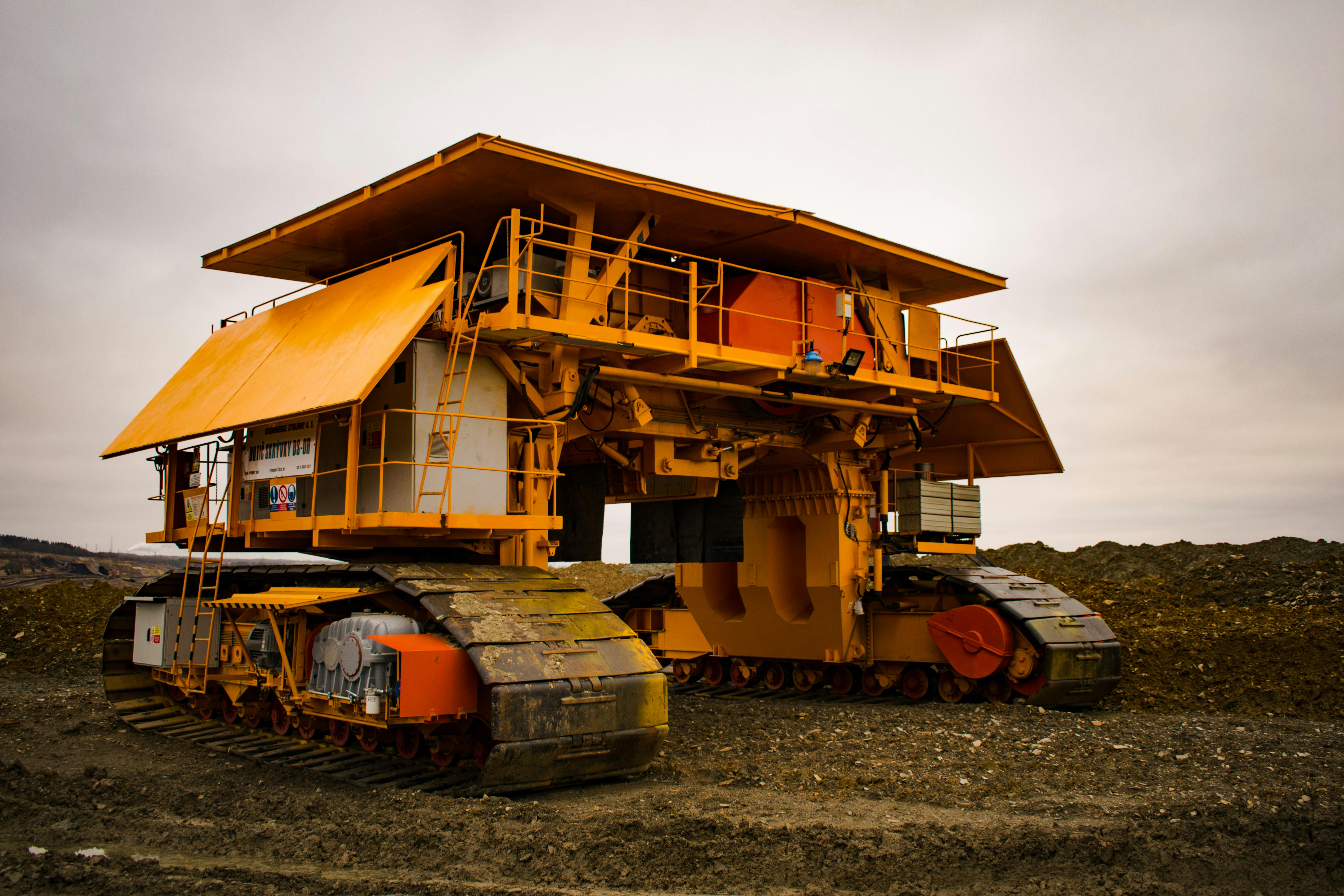 Free stock photo of brown coal, bucket wheel excavators, excavator