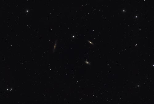 Free A breathtaking view of distant galaxies amidst a starry night sky filled with countless stars. Stock Photo