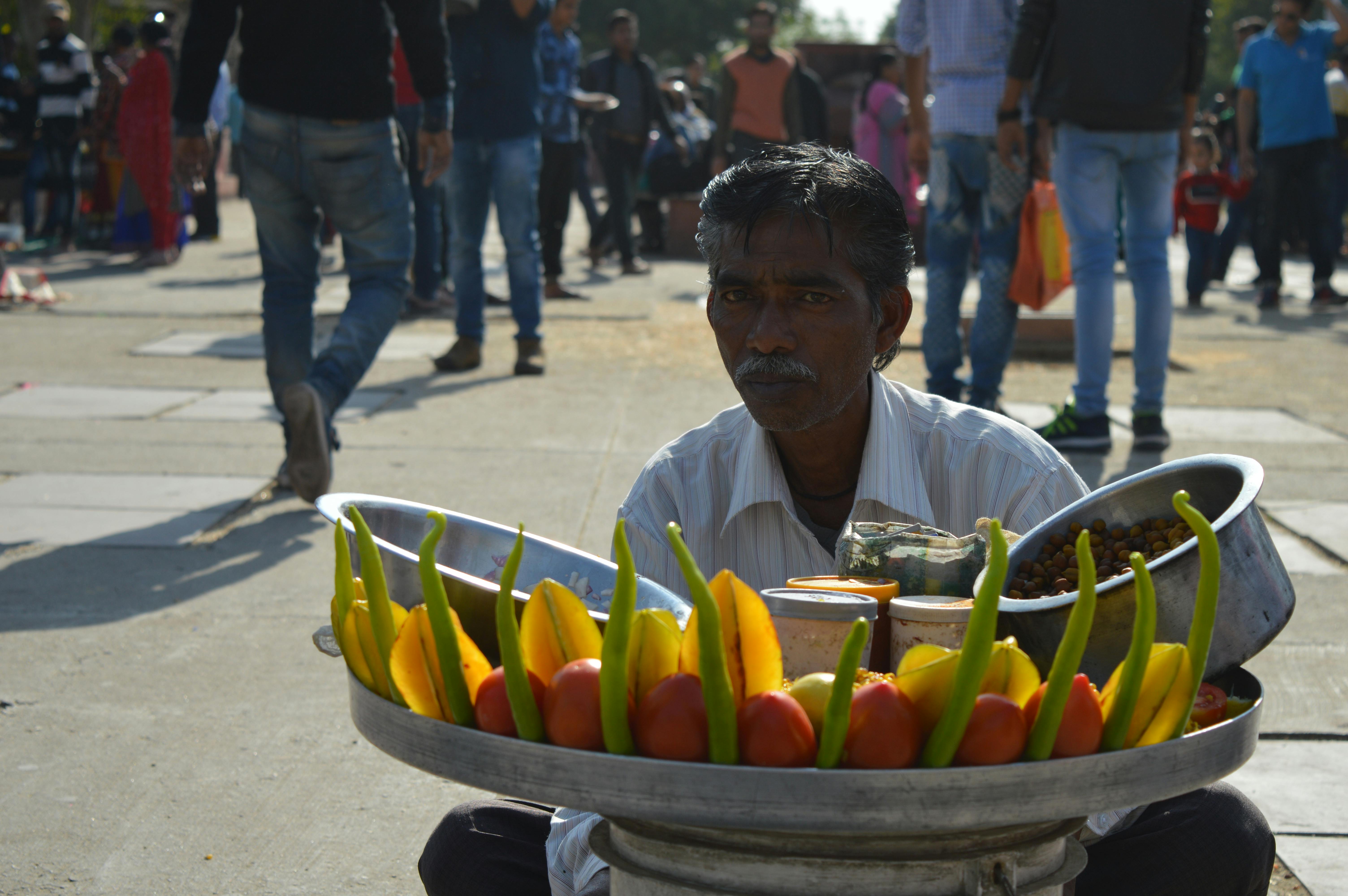 Kostenloses Foto zum Thema indianer, indischer verkÃ¤ufer, jaipur