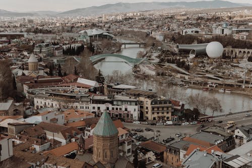 Aerial Photography of City Buildings