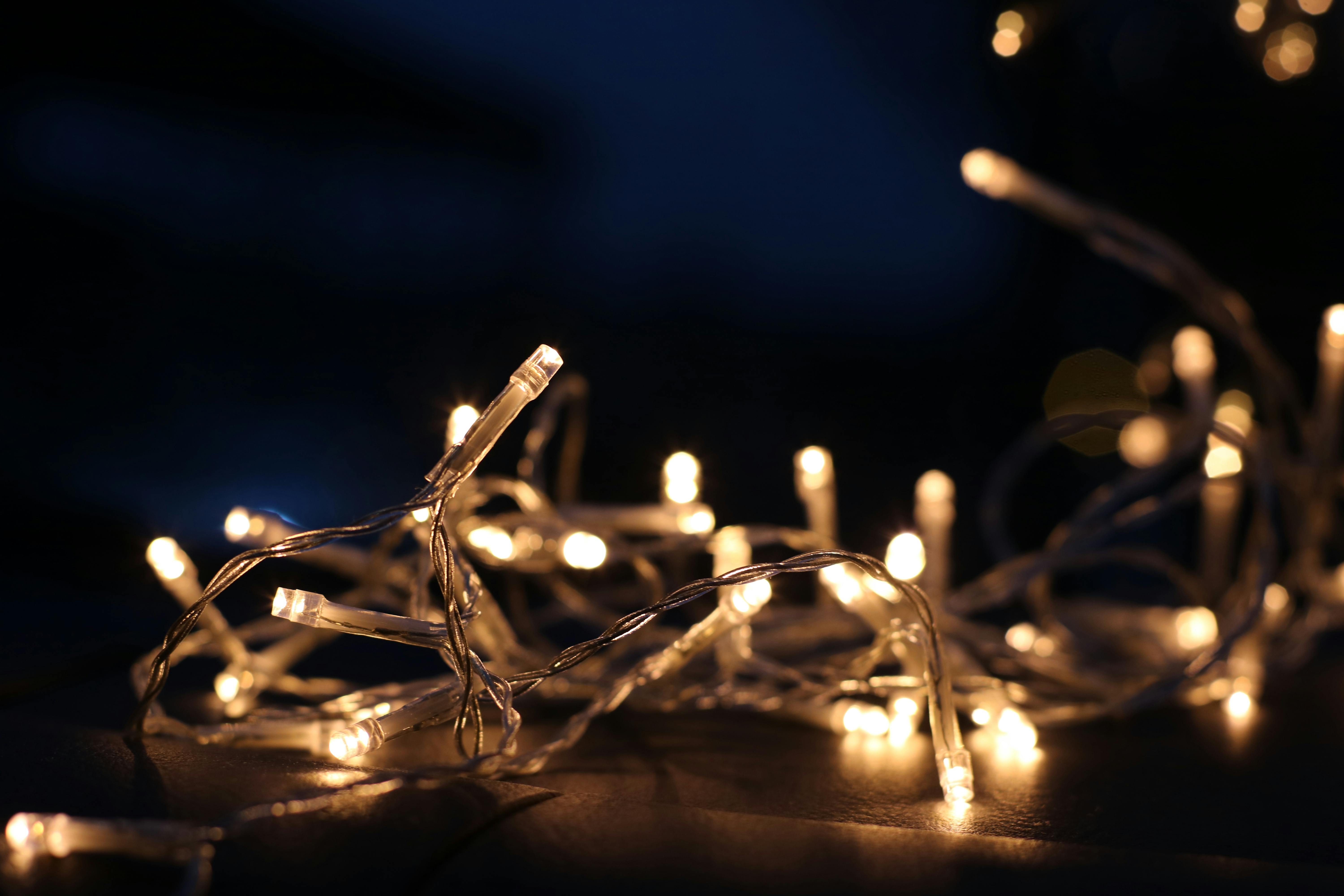 Ledライト クリスマスの灯り クリスマスの装飾の無料の写真素材