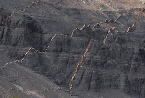 Gray and Rough Earth Surface