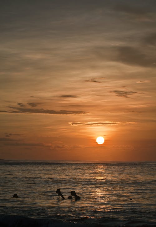 Body of Water during Sunset