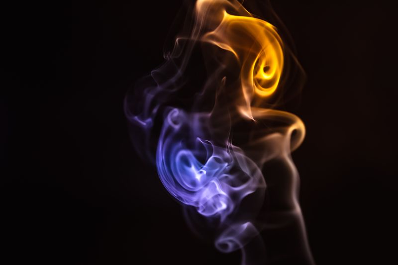 Coloured smoke study by Marek Piwnicki on Pexels
