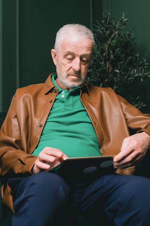 Man with Tablet