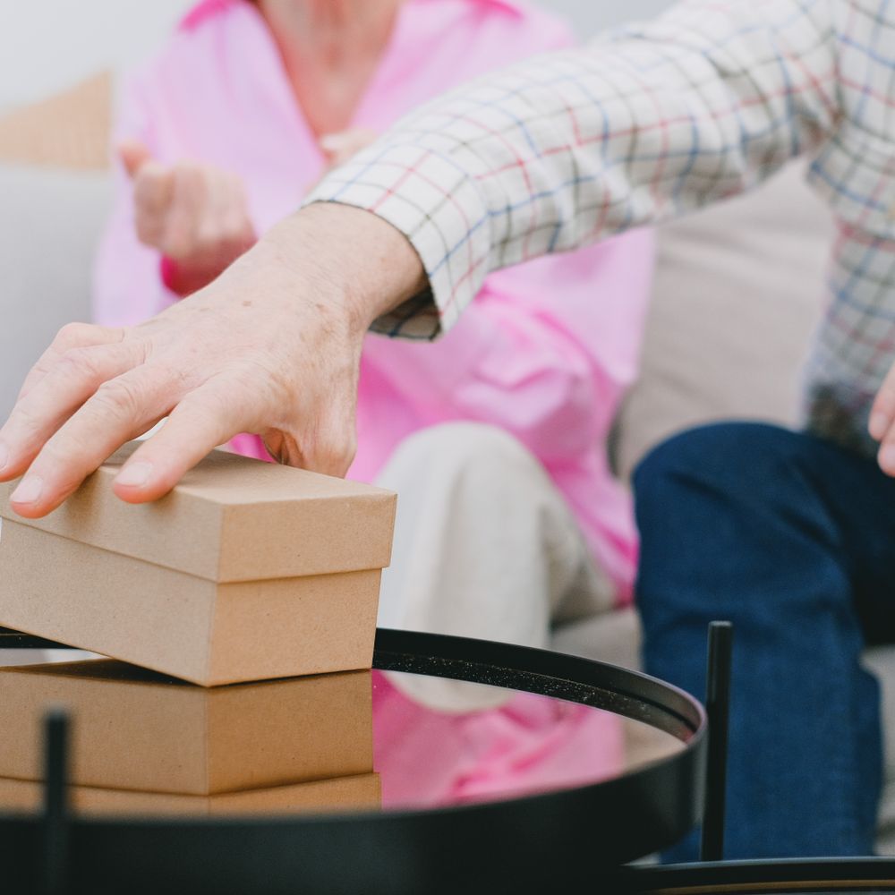 Caerwent — professional movers carrying furniture on a house move