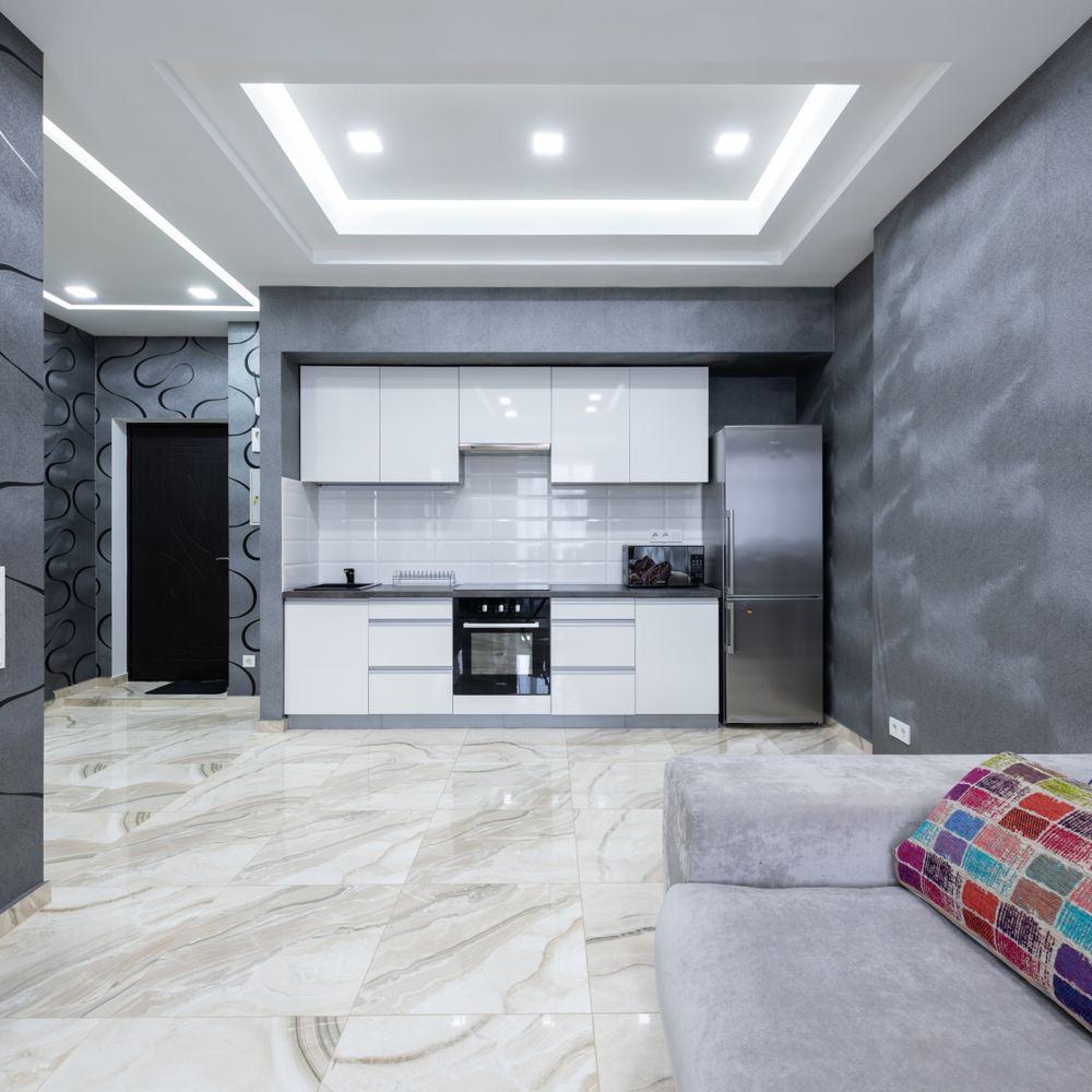 Wallpapering in Bow — walls rolled to an even, flat finish